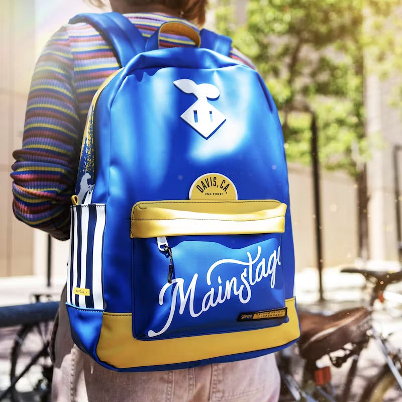 Davis Blue and Yellow Backpack