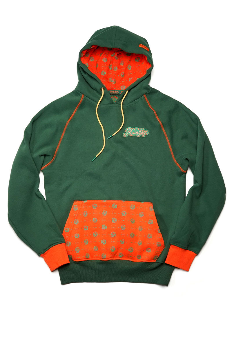 Mainstage X Seedless Orange & Green Hoodie