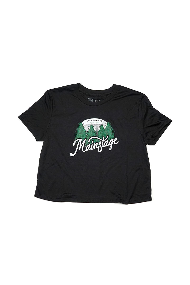 Black Water Tower Crop Top