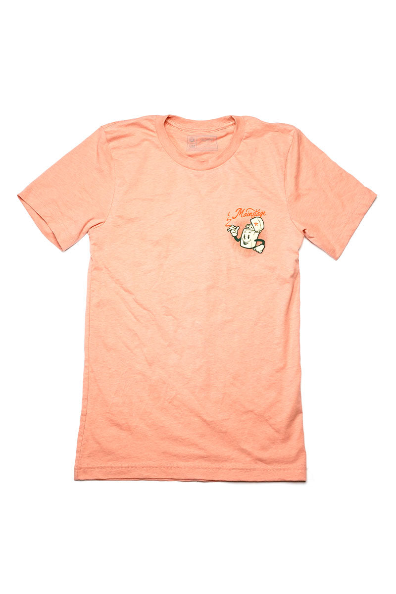 Salmon Zippo Lighter Tee